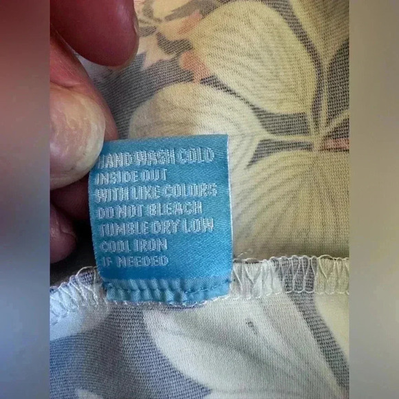 J.McLaughlin Sophia Print Knit Crew Neck Sleeveless Sheath Dress Size L - Picture 13 of 13